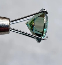 Moissanit 5ct VVS1 Blau-Grün