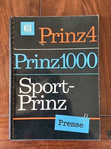 Nsu sport prinz 1000 - prinz,
