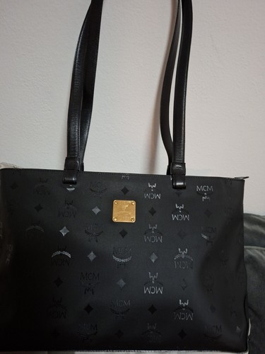 Mcm shopper medium black - shopper,
