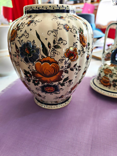 Holland delfter keramikvase - delfter,