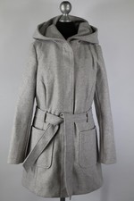 Orsay hellgrauer Kurzmantel Herbst/Winter Gr.34/XS Polyester Viskose