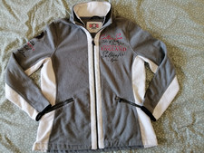 Soccx Damen Jacke, Gr. 42/XL, Grau, Polyester, Elasthan