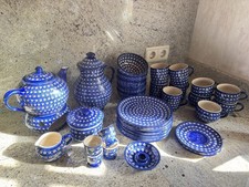 Handbemalt Geschirrset 5 Teil