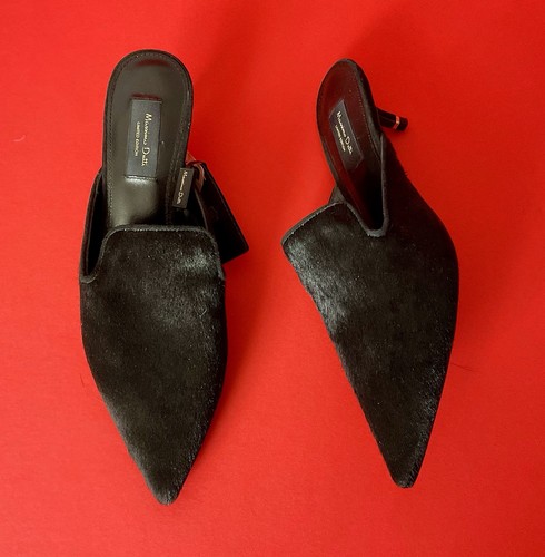 Massimo dutti black pony - black,