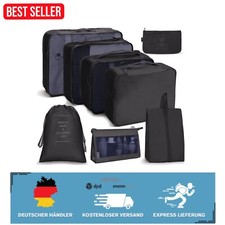 Packing Cubes Set: 8-teilig, leicht, wasserabweisend und  organisiert