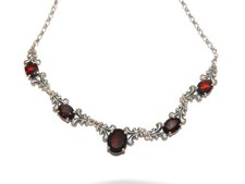 Silber 835 Kette Collier