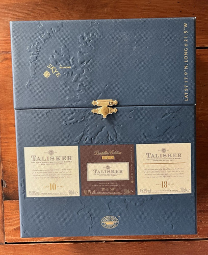 Talisker single malt whisky - single,