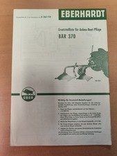 Eberhardt Anbau Beet Pflüge