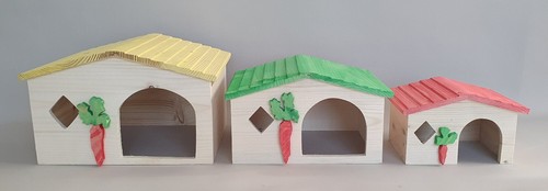 Hamster holzhaus käfig - hamster,