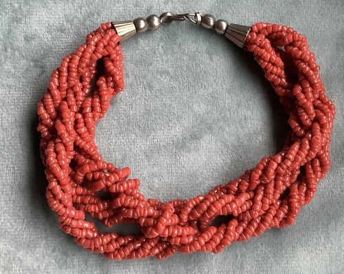 Vintage altes korallenarmband - altes,