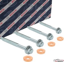 4x BOSCH Injektor Schraube mit