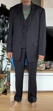 3 teiliger Nadelstreifenanzug von C&A Gr. 52