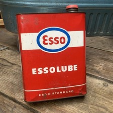 Esso Standard Essolube Öldose 60er Jahre Patina 2 Liter Vespa Oldtimer Scooter