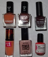 6x Nagellack SET ANNY AVON