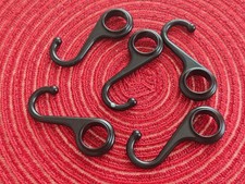 5 IKEA FINTORP Haken, schwarz