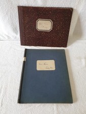 Antike Notenblätter in Album