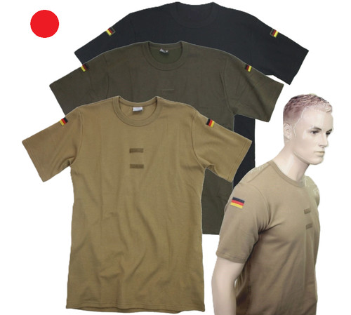 Shirt schwarz oliv khaki - bw,