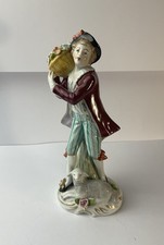 Sitzendorfer porzellan figur