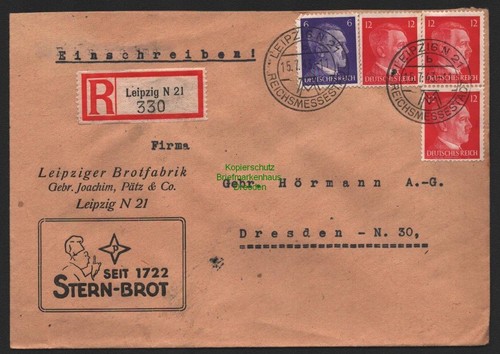 B9513 brief gebr - r-brief, hörmann
