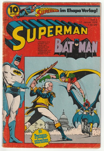 Superman 2 1976 ohne - superman, #2/1976