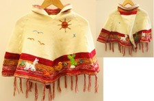 Kinder Poncho Gr. 110/116