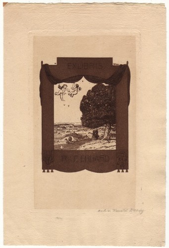 Harald tillberg exlibris - harald,