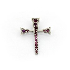 Kreuz Anhänger 585 Gold 14 kt