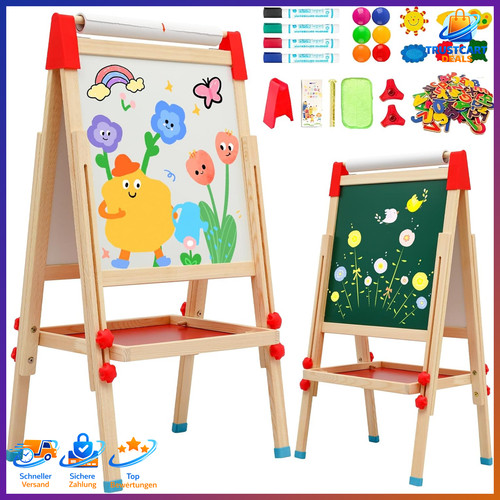 Kindertafel holz doppelseitige - holz,
