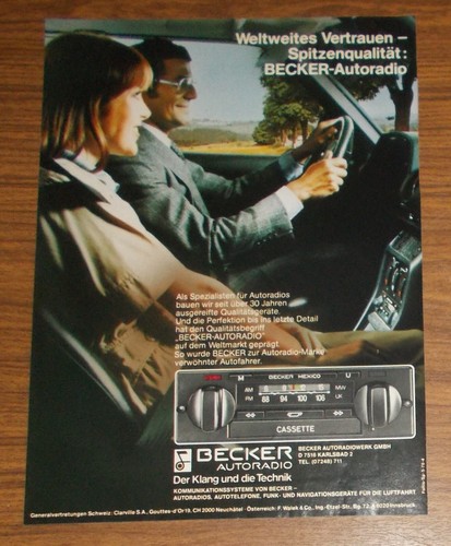 Seltene werbung becker mexico - werbung,