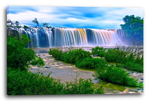 Wandbild wasserfall - wandbild,