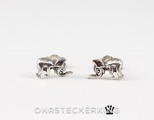 Ohrstecker Elefant Echt Silber
