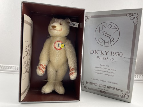 Steiff teddy 407550 dicky - steiff, 25
