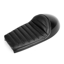 Cafe Racer Scrambler Sitzbank Sitz für BMW R45 R65 R75 R80 R100, schwarz
