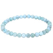 Larimar kugelarmband 6mm - larimar,