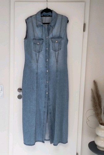 Zara maxi jeanskleid - zara,