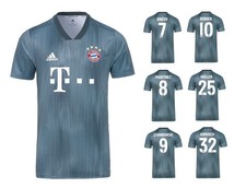 Trikot Kinder Adidas FC Bayern München 2018-2019 Third 3rd FCB + Spielernummer