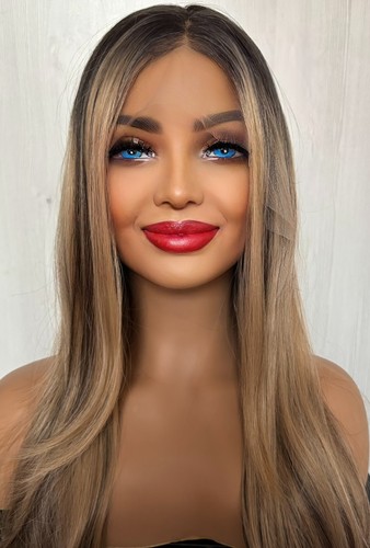 Dunkelbraun hellblond auburn - dunkelbraun,