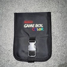 Official Carry Travel Case Pouch Bag Nintendo Game Boy Color System Games Store