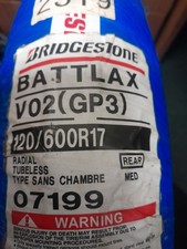 Bridgestone V02 (GP3) Rear