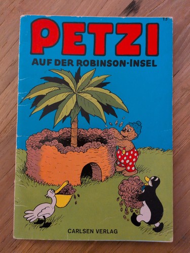 Petzi auf der robinson - der, robinson-insel