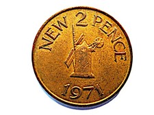 Guernsey  2 New Pence  1971