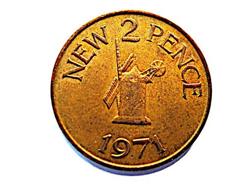 Guernsey new pence 1971 - pence,