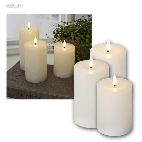 Led wachs kerze - led, wachs-kerze