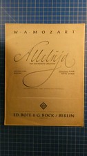 W.A.Mozart- Alleluja Notenheft