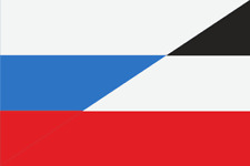 Aufkleber Russland Deutschland