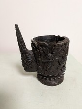 Geschnitzter Holz Becher Aus