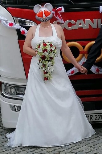 Brautkleid mit reifrock - reifrock,