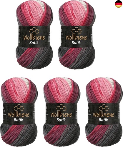 100g wollbiene batik - 5,