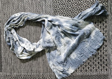 Schal Halstuch   mit Fransen