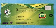 tickets sport Fußball WM 2006 Spanien-Frankreich, Achtelfinale, Hannover + Brief